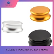 TECHCHIP-Aluminum Vinyl Record Weight Stabilizer Disc Balanced Clamp for Turntable LP Record Player