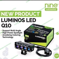 LUMINOS LED Q10 HARGA SATUAN LAMPU LASER SUPER TERANG DEVIL MERAH - DHIORA STORE