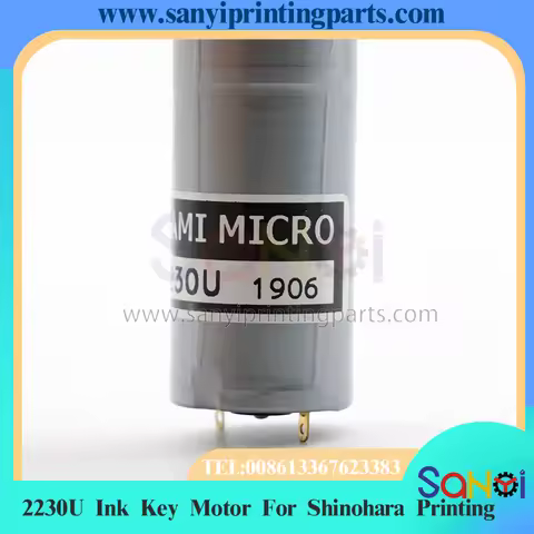 Best Quality 2230U Ink Key Motor 12v For Shinohara Offset Printing Machine Parts
