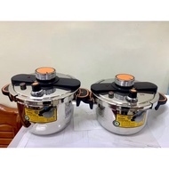 Pressure cooker for induction cooker, gas stove 5 liters - 6 liters - 8 liters