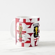 Football World Cup 2026 England Flag Group L Coffee Mug (World Cup 2026 English Country)