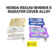 HONDA RSX 150 WINNER X COOLANT NET RADIATOR COVER ALLOY GTR150