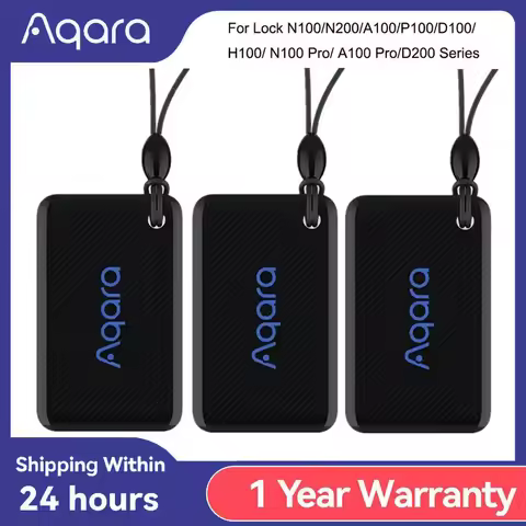 Original Aqara Smart Door Lock NFC Card for Aqara Smart Door Lock N100 N200 P100 D200 Series EAL5+ L