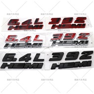 6.4L HEMI Car Sticker Label Modified DODGE Dachenoki DODGE 392HEMI Car Logo JEEP Modified Fender Log