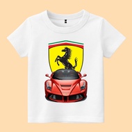 Ferrari car image children's t-shirt