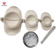 Dumpling Maker Empanadas Press Mold Maker Set with Dough Cutter and Stuffing Spoon