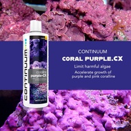 CORALLINE PURPLE CX STIMULATES PURPLE ALGAE DEVELOPMENT 500ML-CONTINUUM AQUATICS
