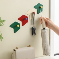 Creative No-Drill Hook Dopamine Colorful Simple Arrow Hook Kitchen Bathroom Strong Adhesive Hook