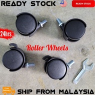 4pcs Roller Wheels DIY with Tools