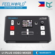 FEELWORLD L1 Plus Multi Camera Video Mixer Switcher with PTZ Controller Chroma Key HDMI Live Stream