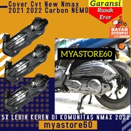 Cover Tutup CVT Mesin New Nmax 2021 2022 Carbon NEMO Cover CVT Original Nemo Nmax New Aksesoris Nmax