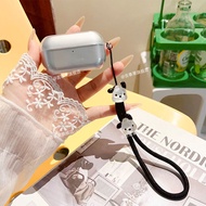 Case for Panasonic Technics EAH-AZ100 Wireless Earphones with Hand Strap Clear Soft TPU Protective C