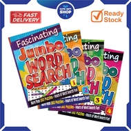 Word search FASCINATING JUMBO WORD SEARCH BOOK 1/ BOOK 2/ BOOK 3/ BOOK 4/ CARI KATA MENINGKAT PRESTA