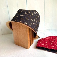 蜻蜓雙面頭巾帽 手術帽 料理帽 工作帽 化療帽