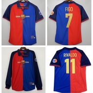 1899-1999 Retro Barcelona Vintage Jersey Retro Jersey 100th Anniversary Football Jersey
