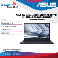 ASUS Expertbook B1 B1402CV ANK0070X- 14"FHD/i5-1335U/8GB/512GB/W11P