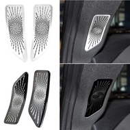 Car Audio Speaker Cover Trim A-pillar Air Outlet Dust Cover Vent Frame Decorative Stickers For BMW I