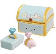 角落生物 summikogurashi 大寶箱 戒指 珍珠 趴趴 公仔 正版 日版