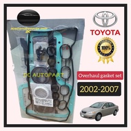 TOYOTA ALTIS 1.6 1.8  WISH 1.8 ZNE10 ( 2002-2007 ) (1ZZ-FE / 3ZZ-FE ENGINE ) TOP OR FULL OVERHAUL GA