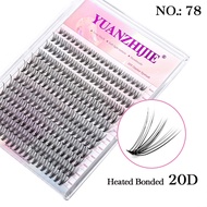 【100%-New】 Yuanzhijie Professional Makeup Individual C/d/dd Cluster Eyelashes Grafting False Eyelash