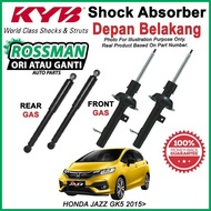 HONDA JAZZ GK5 2015> KYB / KAYABA ORIGINAL SHOCK ABSORBER SET