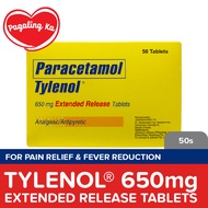 TYLENOL Paracetamol 650mg 1 Extended-Release Caplet [sold per piece]