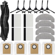 Kit Alat Ganti Serasi dengan MONSGA MS1 MAX/Proscenic Q8 MAX/Ultenic T10 Lite/Mova E20 Plus Robot Va