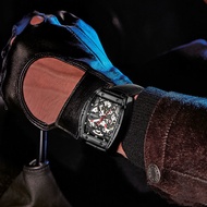 Fgf Richard Watch Male Barrel Square Automatic Hollow Mechanical Watch Luminous Waterproof Top Ten B