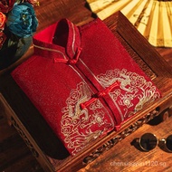 2023 new Chinese gown wedding jacket groom's gown wedding gown men's Dragon and Phoenix gown suit 7L