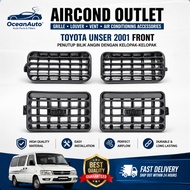 Toyota Unser 2001 Front  Aircond Outlet ● Grille ● Louver ● Vent ● Air Conditioning Accessiories