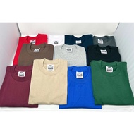 LEGIT PRO CLUB HEAVYWEIGHT TSHIRT 250GSM WITH TAG SHORT SLEEVE BLACK WHITE GRAY ROYAL BLUE T-SHIRT