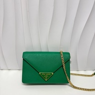 Prada / 普拉達 新款翻蓋式單肩WOC