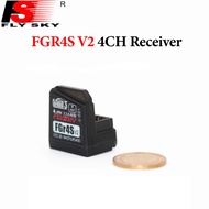 Flysky FGR4S V2 4CH Single-Antenna Bidirectional PWM /PPM/IBUS Output Receiver AFHDS For FS-FG4 PL18