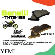 BRAKE PAD Benelli TNT 249S TNT249S TNT 249 S High Performance Copper Brake Pad