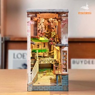 [Hoàn Tiền 10%][Hướng dẫn Tiếng Anh - Việt] Mô hình Book Nook tự lắp ráp bằng gỗ Rolife Sakura Densy