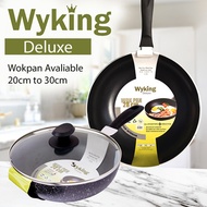 Wyking Induction Non-Stick Wok Pan Deep-Fry Pan 20cm/22cm/24cm/26cm/28cm/30cm