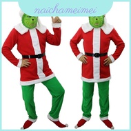 Grinch Adult Unisex Costume Suit For Memorable How The Grinch Cosplay Stole Christmas