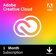 [ORIGINAL] Adobe Creative Cloud All Apps Monthly Plan Upgrade [GENUINE] FREE STORAGE  (1 KEY 2 PC)