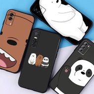 Vivo Y5S Y11 Y11S Y20i Y20S Y17 Y12 Y15 Y19 Y20 Y30 Y50 Y21 Y33S Y21S Y31 Y51 Y53 Y55 Y55s We Bare Bears silicone phone case