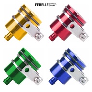 LIVESTAR Universal Aluminum Alloy Motorcycle Brake Fluid Reservoir Motorbike Rear Clutch Tank Oil Fl