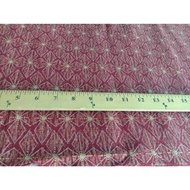 Japan style cotton Traditional Dark Red Fabric 1 made in Width 44-45 Inches (80 Cm Sold Per Piece 56