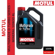 XWC00036 MOTUL MULTIGRADE D-TURBO 10W30 | 4L