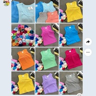 [Hoàn tiền 6%] Sét 3 chiếc áo ba lỗ cho bé trai bé gái 6-25kg