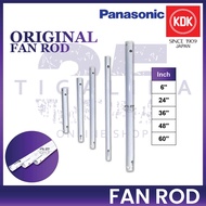 KDK Panasonic Fan Rod 6Inch 24Inch 36Inch 48Inch 60Inch Panasonic KDK Original Fan Rod Ceiling Fan