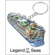 legend of the Seas cruise ship legend cruise caribbean cruise keychain 2d