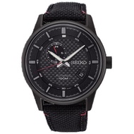 Seiko Sports Automatic Black Nylon Strap SSA383K1 SSA383K SSA383 Men's Watch
