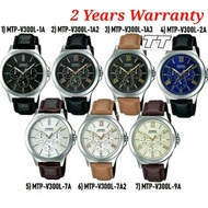 Original Casio Men Watches [2YEARS WARRANTY] MTP-V300L Series Unisex Watch MTPV300 Jam Tangan Lelaki
