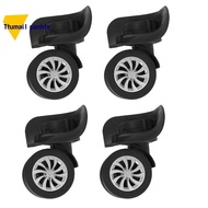 4 Pack Luggage Replacement Wheels Replacement Luggage Suitcase Spinner Wheels Universal Swivel Wheel