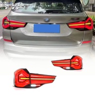 Car Tail Lamp Modified Upgrade to 2022 style LED Taillamp Taillight Turn Signal Lamp Brake Light For BMW X3 Series G08 2