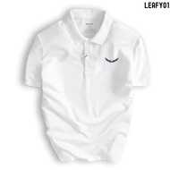 LEAFY-01 men's POLO T-shirt, high quality, standard form, youthful, elegant